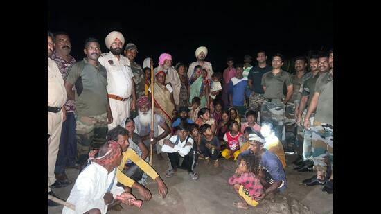 A control room has been set up in Mahatma Nagar to provide assistance to the affected villages.