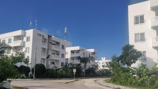 Faculty accommodation at the Zanzibar campus of IIT Madras (handout)