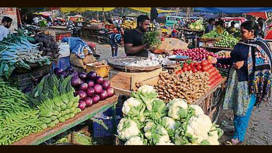Grappling with the aftermath of relentless downpours in Punjab and Himachal Pradesh, Ludhiana now faces an unprecedented crisis as the prices of essential vegetables hit astronomical heights. In a shocking turn of events, tomatoes have soared to an exorbitant retail price of ₹260 per kg. (AP File Photo)