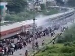 The incident comes a month after the triple-train accident in Balasore involving the Chennai-bound Coromandel Express, the Howrah-bound Shalimar Express and a goods train The incident comes a month after the triple-train accident in Balasore involving the Chennai-bound Coromandel Express, the Howrah-bound Shalimar Express and a goods train