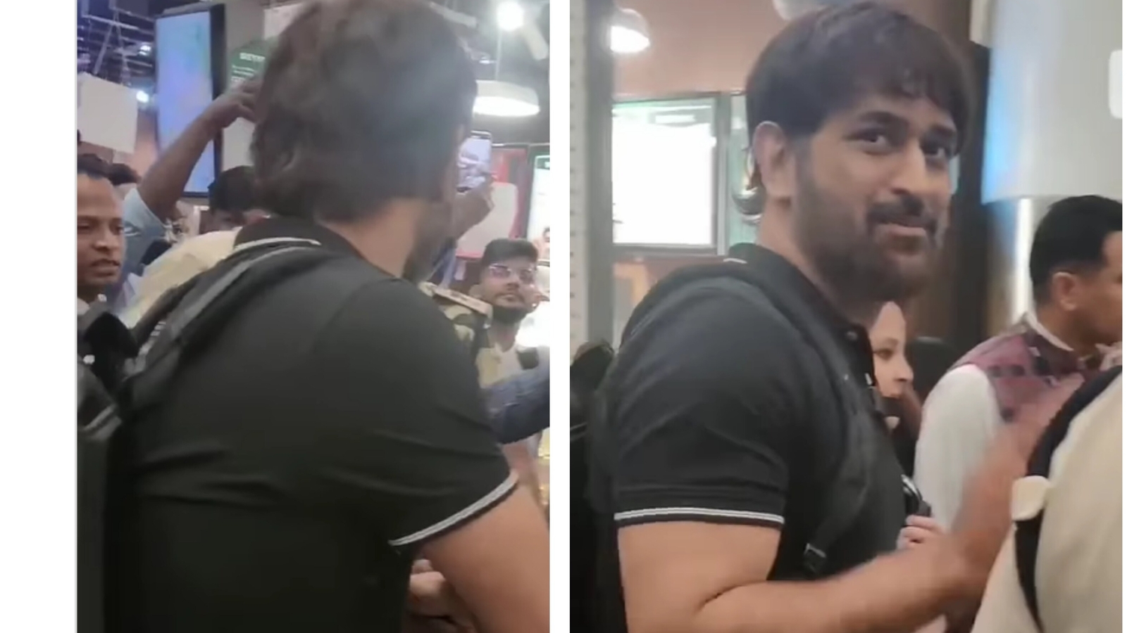 Watch: MS Dhoni's impeccable gesture to fan's ‘Mahi bhai’ cry at ...