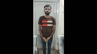 After Patil called Bhujbal’s office, the personnel contacted Pune police about the incident, and after analysing the caller’s technical details, a team of Pune City police rushed to arrest him in Chandgad. (HT PHOTO)