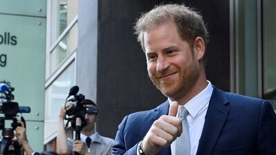 Britain's Prince Harry, Duke of Sussex. (Reuters)