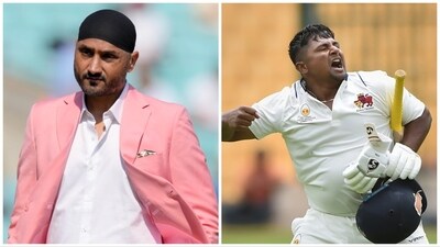 Harbhajan Singh has extended his support to Sarfaraz Khan (AP-PTI) Harbhajan Singh has extended his support to Sarfaraz Khan (AP-PTI)
