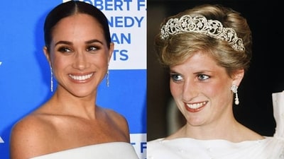 Meghan Markle, Princess Diana (Getty Images) Meghan Markle, Princess Diana (Getty Images)