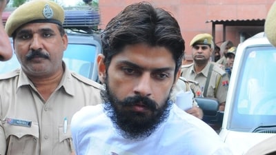 Gangster Lawrence Bishnoi. Gangster Lawrence Bishnoi.