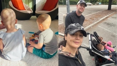 Preity Zinta has two kids--Jai Zinta Goodenough and Gia Zinta Goodenough. Preity Zinta has two kids--Jai Zinta Goodenough and Gia Zinta Goodenough.