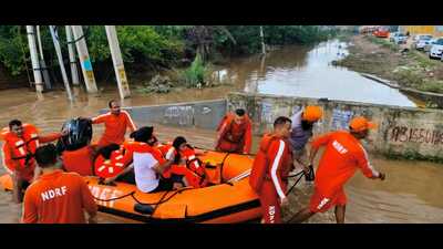 Rain fury claims three more lives in Ambala (HT Photo) Rain fury claims three more lives in Ambala (HT Photo)