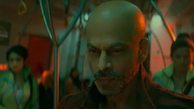 Many people have shared memes on SRK's bald look from Jawan. (YouTube/@ Red Chillies Entertainment)
