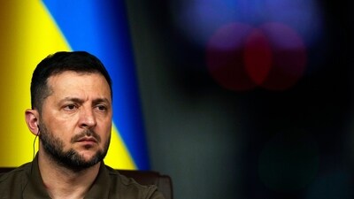 Ukraine's president Volodymyr Zelensky (AP) Ukraine's president Volodymyr Zelensky (AP)