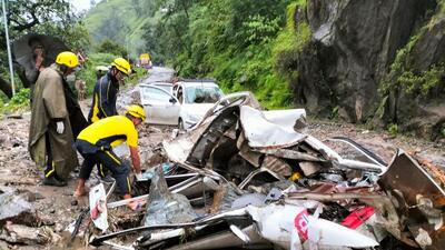 Three bodies were recovered from the site. (Sourced)