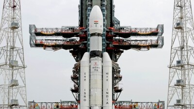LVM3 is ISRO's heavy lift launch vehicle and has a remarkable track record of 6 successful missions in a row. This is the 4th operational flight of LVM3, intended to launch the Chandrayaan-3 spacecraft to Geo Transfer Orbit (GTO). (ISRO) LVM3 is ISRO's heavy lift launch vehicle and has a remarkable track record of 6 successful missions in a row. This is the 4th operational flight of LVM3, intended to launch the Chandrayaan-3 spacecraft to Geo Transfer Orbit (GTO). (ISRO)