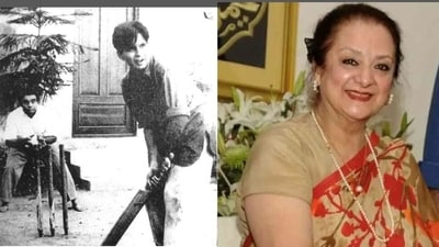 Saira Banu recalls Dilip Kumar's yearning to become a cricketer Saira Banu recalls Dilip Kumar's yearning to become a cricketer
