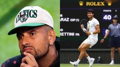 Nick Kyrgios had made a massive claim on Carlos Alcaraz before the world no.1 Wimbledon quarterfinal match Nick Kyrgios had made a massive claim on Carlos Alcaraz before the world no.1 Wimbledon quarterfinal match