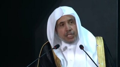 Muslim World League secretary general Sheikh Dr Mohammed bin Abdulkarim Al-Issa.