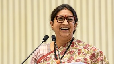 Smriti Irani is currently the Union Minister of Women and Child Development. (ANI) Smriti Irani is currently the Union Minister of Women and Child Development. (ANI)