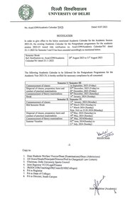 DU PG academic calendar (du.ac.in) DU PG academic calendar (du.ac.in)