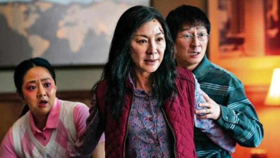 Evelyn Wang in Everything, Everywhere, All At Once.