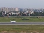 At the time of incident, there were two pilots and no passengers were on board the aircraft. At the time of incident, there were two pilots and no passengers were on board the aircraft.