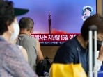 North Korea launched a ballistic missile toward its eastern waters Wednesday. (AP)