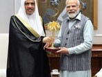 Muslim World League Secretary General Sheikh Mohammed bin Abdulkarim Al Issa met PM Modi. 