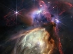 The Rho Ophiuchi cloud complex, the closest star-forming region to Earth, is seen in a composite of separate exposures acquired by the James Webb Space Telescope using the NIRCam instrument released July 12, 2023.   NASA, ESA, CSA, STScI, Klaus Pontoppidan and Alyssa Pagan/Handout via REUTERS THIS IMAGE HAS BEEN SUPPLIED BY A THIRD PARTY.