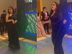 Groom’s sister matching steps to the song Sharara. Groom’s sister matching steps to the song Sharara.