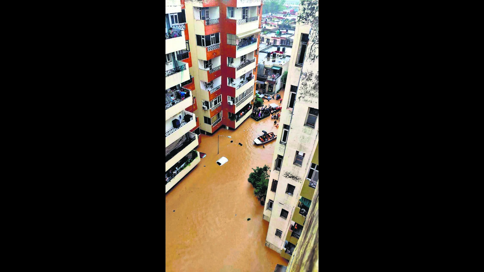 Monsoon mess: Down the drain in Dera Bassi, Zirakpur - Vimarsana News
