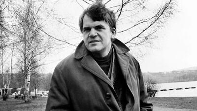 (FILES) Portrait taken on October 14, 1973 shows Czech-born French writer Milan Kundera in Prague. Czech writer Milan Kundera, the author of "The Unbearable Lightness of Being", has died aged 94, said Anna Mrazova, spokeswoman for the Milan Kundera Library in his native city of Brno on July 12, 2023. (Photo by AFP) (AFP) (FILES) Portrait taken on October 14, 1973 shows Czech-born French writer Milan Kundera in Prague. Czech writer Milan Kundera, the author of "The Unbearable Lightness of Being", has died aged 94, said Anna Mrazova, spokeswoman for the Milan Kundera Library in his native city of Brno on July 12, 2023. (Photo by AFP) (AFP)