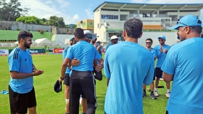 Yashasvi is set to open the innings with Rohit (BCCI Twitter) Yashasvi is set to open the innings with Rohit (BCCI Twitter)