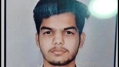 Harish Kumar, 20, who drowned on a private university campus in Punjab. (HT File)