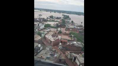 Overflowing Yamuna, Markanda maroon over 90 villages in 5 Haryana districts Overflowing Yamuna, Markanda maroon over 90 villages in 5 Haryana districts