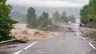 Himachal Pradesh (Shimla, Manali, etc.): Himachal Pradesh is another hilly state that receives intense rainfall during the monsoon. Landslides and road closures are common in this region, making it risky to travel. (File photo)