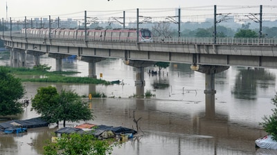Section 144 has been imposed in the low-lying areas of Delhi as Yamuna water level reaches an all-time high. (PTI) Section 144 has been imposed in the low-lying areas of Delhi as Yamuna water level reaches an all-time high. (PTI)