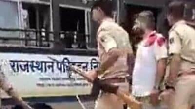 Police said Kuldeep Singh Jaghina was hit by 10 bullets (Screenshot/Twitter/SouleFacts) Police said Kuldeep Singh Jaghina was hit by 10 bullets (Screenshot/Twitter/SouleFacts)