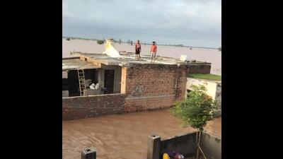 The Punjab government on Wednesday blamed Haryana for waterlogging in villages of Patiala and Sangrur districts with state information and public relations minister Chetan Singh Jauramajra saying had the neighbouring state didn’t clean the siphon built on the Ghaggar under Hansi-Butana canal on time The Punjab government on Wednesday blamed Haryana for waterlogging in villages of Patiala and Sangrur districts with state information and public relations minister Chetan Singh Jauramajra saying had the neighbouring state didn’t clean the siphon built on the Ghaggar under Hansi-Butana canal on time