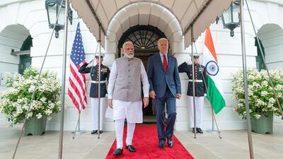 US President Joe Biden with Prime Minister Narendra Modi. (PIB/File) US President Joe Biden with Prime Minister Narendra Modi. (PIB/File)