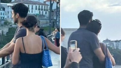Aditya Roy Kapur and Ananya Panday were spotted in Lisbon by fans. Aditya Roy Kapur and Ananya Panday were spotted in Lisbon by fans.