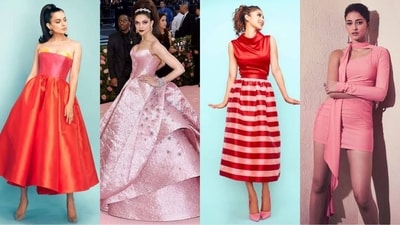 From dazzling fashion choices to turning heads on the red carpet, Bollywood's stylish icons are fully immersing themselves in the Barbie fantasy. (Instagram) From dazzling fashion choices to turning heads on the red carpet, Bollywood's stylish icons are fully immersing themselves in the Barbie fantasy. (Instagram)