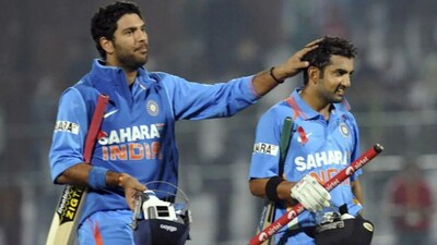 Yuvraj (L) and Gambhir will be among a host of former India stars taking part in the league (File) Yuvraj (L) and Gambhir will be among a host of former India stars taking part in the league (File)