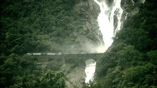 A waterfall in Goa. (Getty Images/iStockphoto)