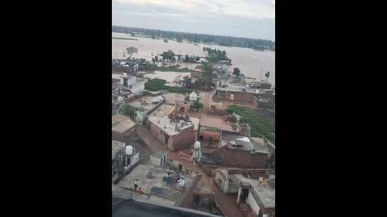 Overflowing Yamuna, Markanda maroon over 90 villages in 5 Haryana districts