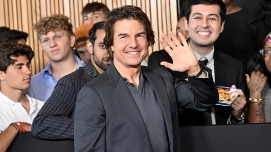 Mission Impossible Dead Reckoning Part One release live updates: Tom Cruise during the premiere in New York. Mission Impossible Dead Reckoning Part One release live updates: Tom Cruise during the premiere in New York.