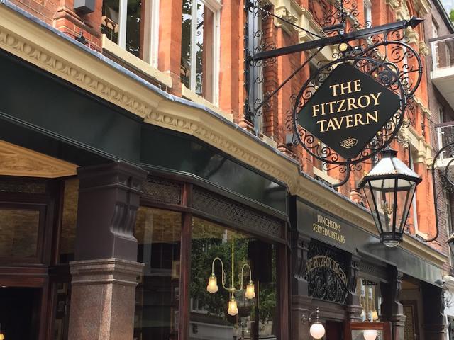 Finding liquid inspiration in Fitzrovia (Courtesy the London Literary Pub Crawl) Finding liquid inspiration in Fitzrovia (Courtesy the London Literary Pub Crawl)