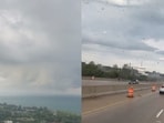Tornado warnings hit Chicago on Wednesday, July 12 (@lilyjusth/Twitter, @t72320334/Twitter) Tornado warnings hit Chicago on Wednesday, July 12 (@lilyjusth/Twitter, @t72320334/Twitter)