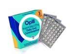 A package of the daily contraceptive Opill is seen in an undated illustration provided by its distributor Perrigo.
