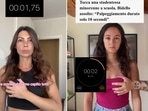 "Men don't have the right to touch women's bodies, not even for a second - let alone 5 or 10," wrote an influencer on TikTok as she shared her video. "Men don't have the right to touch women's bodies, not even for a second - let alone 5 or 10," wrote an influencer on TikTok as she shared her video.