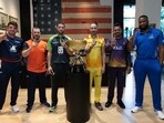 Meet the captains (from left): Moises Henriques, Aaron Finch, Wayne Parnell, Faf du Plessis, Sunil Narine and Kieron Pollard. Meet the captains (from left): Moises Henriques, Aaron Finch, Wayne Parnell, Faf du Plessis, Sunil Narine and Kieron Pollard.
