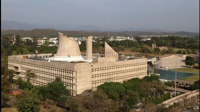 A view of Punjab and Haryana Vidhan Sabha. A view of Punjab and Haryana Vidhan Sabha.