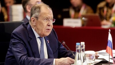 Russia's foreign minister Sergei Lavrov (Reuters)